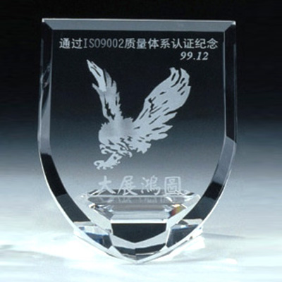Crystal - Plaque & Award