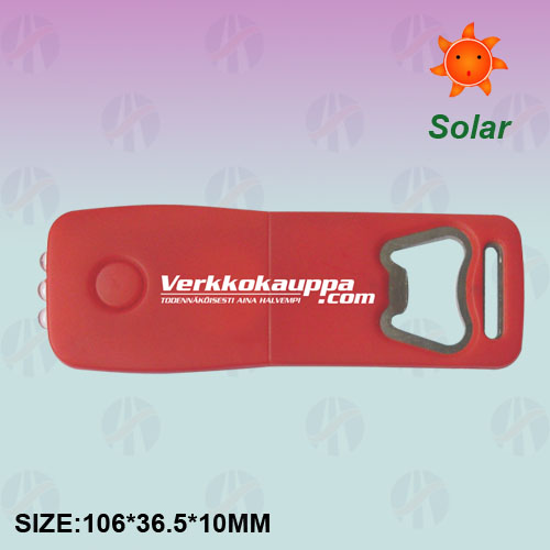 Bottle Opener Solar Flashlight Led Torch Led Flashlight Gift