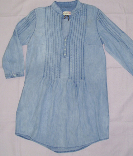 Ladies' chambray blouse