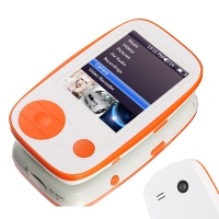 Mp4 Player With 2.4” 262k Color Tft Display, Support Camera Function