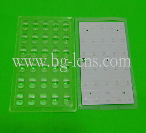 5x6 30W Cree XPE street light lens with PCB