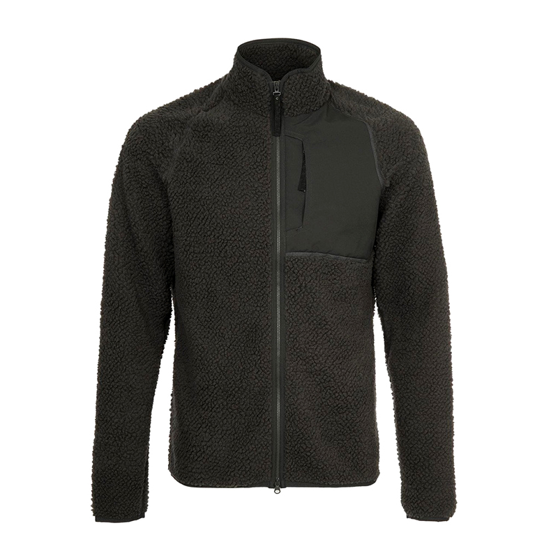 Men's Ski Pile Mid Layer Jacket