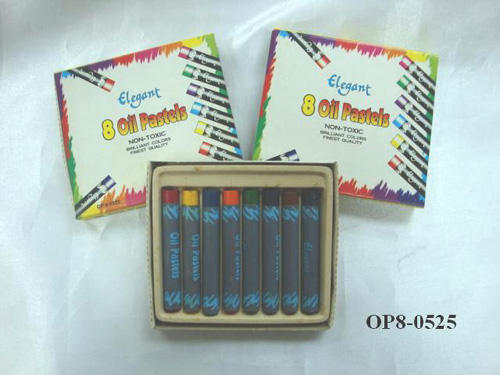 8 Pcs Oil Pastel