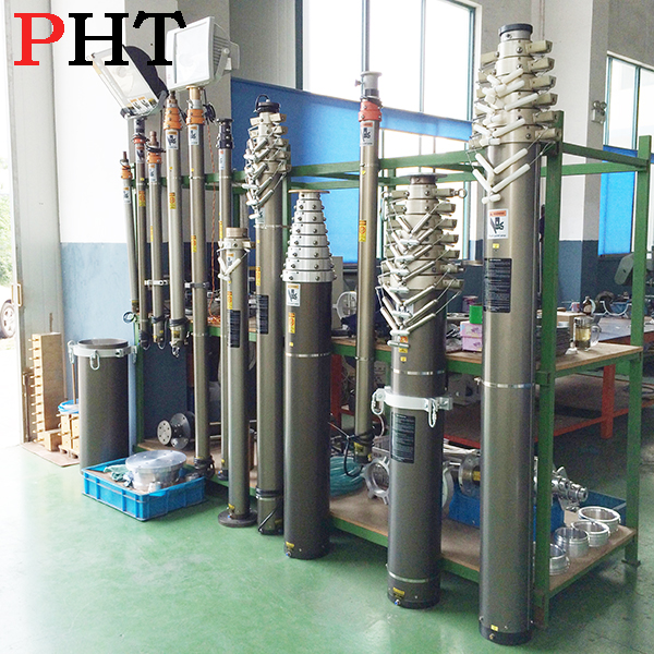 1m To 30m Height Pneumatic Telescoping Masts, Up To 500kg Payloads