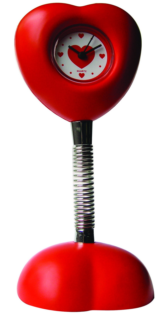 Heart Shape Sponge Alarm Clock Wd201d