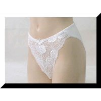 Ladies' 70% Nylon 30% Elastane Knitted Briefs