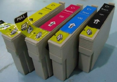 Epson T1281, T1282, T1283, T1284 ink cartridges