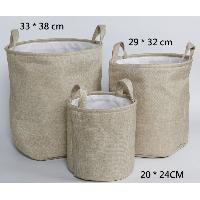 Canvas Baskets for Laundry, ET-CB0612