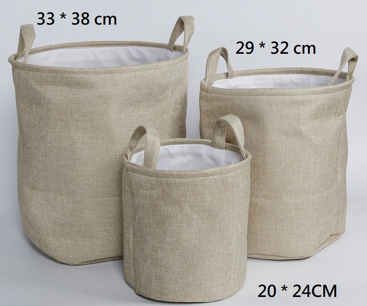Canvas Baskets for Laundry