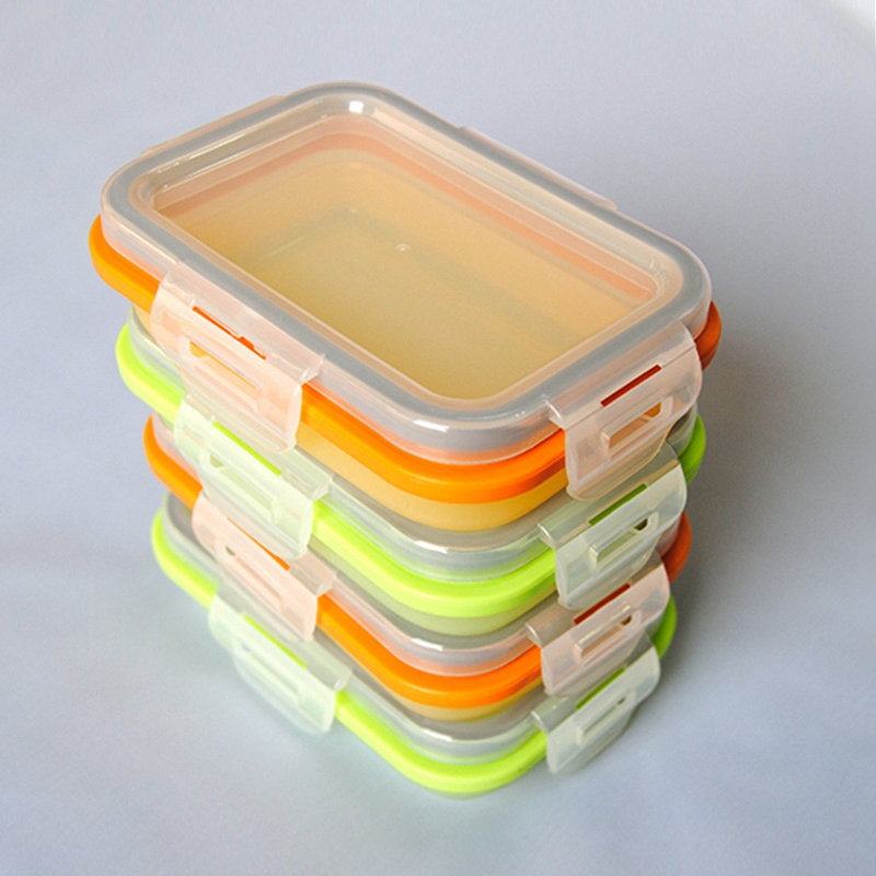 Silcone Plastic Folded Box