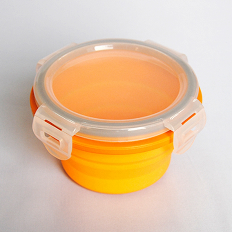 Round Silcone storage box