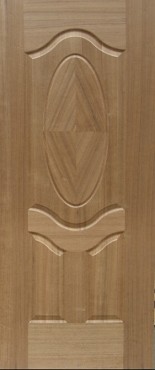 Natural Teak Veneered Hdf Molded Door Skin