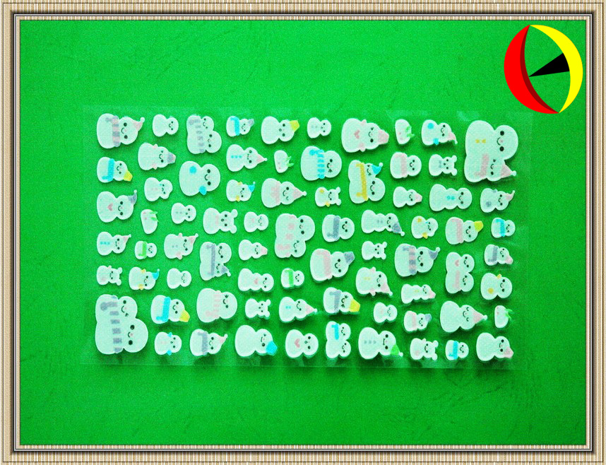 Fashion Puffy Sticker