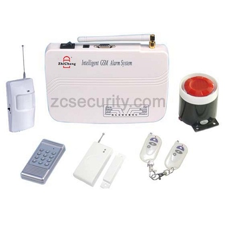 wireless and wired home security GSM alarm system(ZC-GSM001)