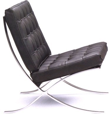 Barcelona Chair With Ottoman