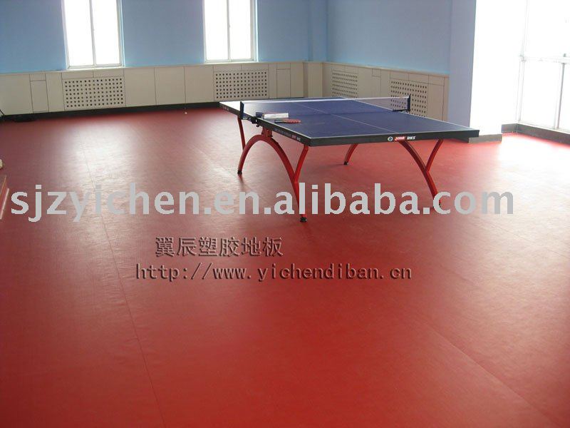Pvc Sport Floor Covering For Table Tennis