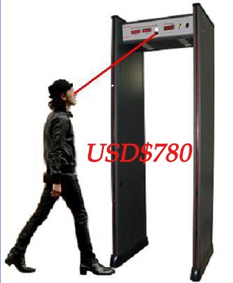 Walk Through Metal Detector Door 300t