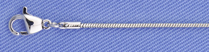 Single Ring Round Snake Chain