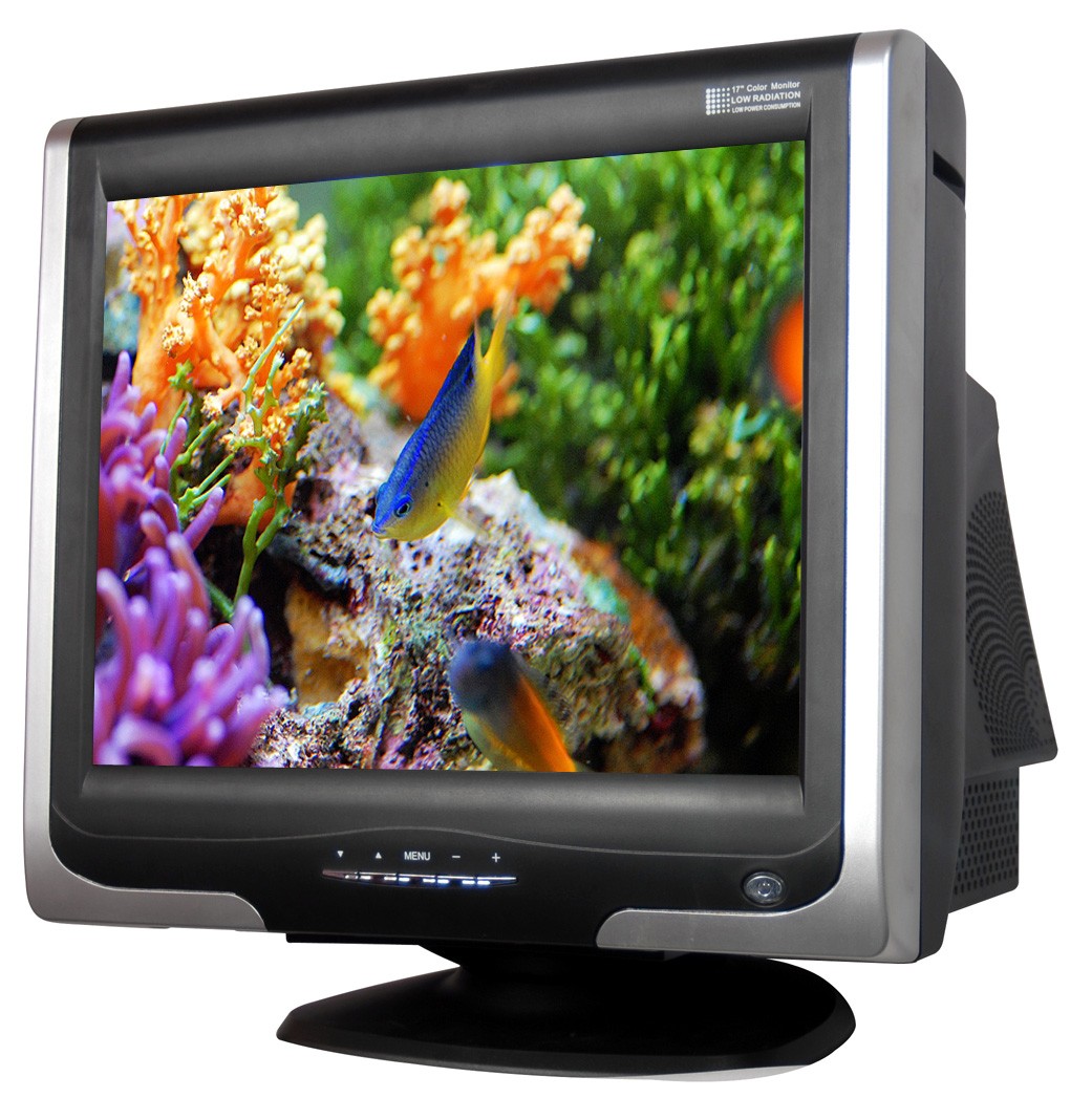 17'' pure flat CRT monitor