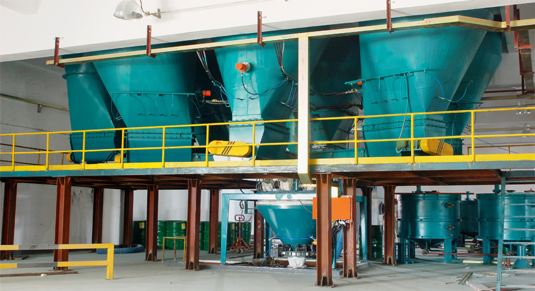 Intelligent Up-stream Equipment For Mixer