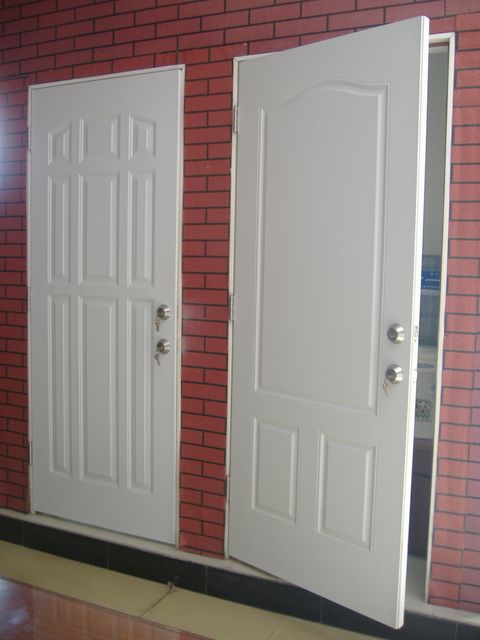 Steel Door With Poly Foam Core(heat Insulation)38usd/sets