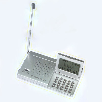 Radio Controlled Clock with Worldtime Calendar & Calculator