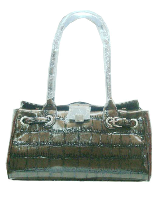 Croco Chic Ladies' Handbag