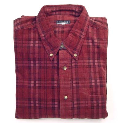 Men's Woven 100% Cotton Printed Check Shirts