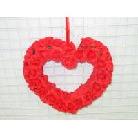 16 inches ROSE HEART W/HANGER