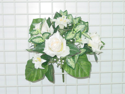 ROSE/TIGER LILY BUSH X 7