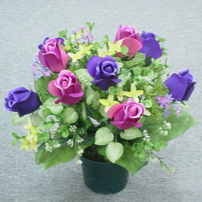 Sell 40 CM KING ROSE BUD BUSH X 23