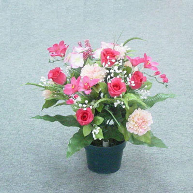 Sell 53 CM ROSE BUD/HORTENSIA/FREESIA BUSH X 18