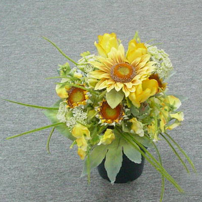Sell 39CM SUNFLOWER/TULIP BUSH X 12