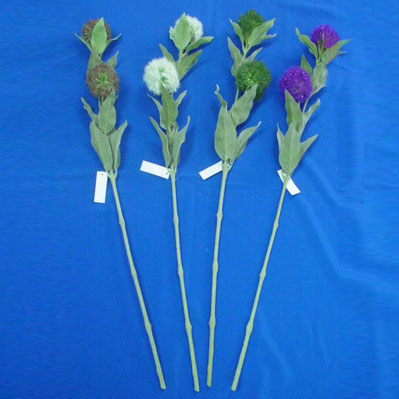 Sell 75 CM THISTLE SPRAY X 2 W/12 LVS