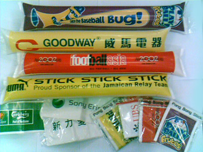 Inflatable Plastic Stick