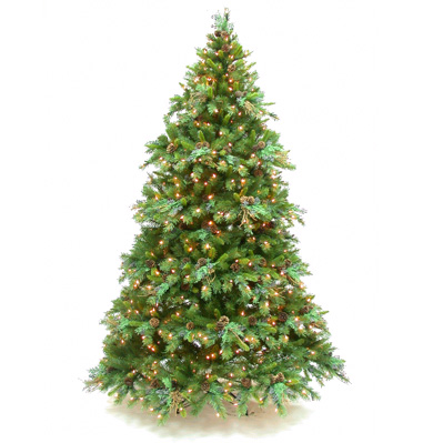 Sell 7.5' MOUNTAIN FIR PRELIT HINGED TREE