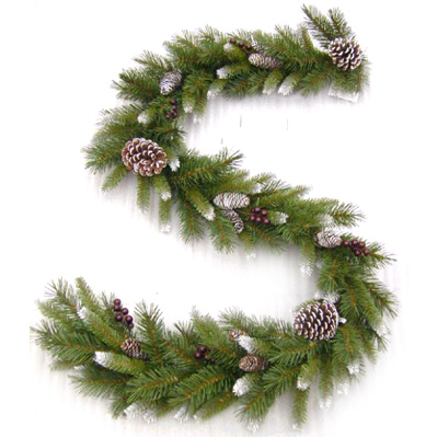 Sell FROSTED MIXED PINE 6' X 10 inches GARLAND