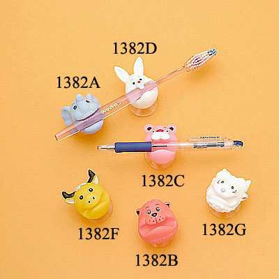 Suction Cup with Animal, Elephant, Lion, Bear, Rabbit, Cow, Sheep, 6 Styles