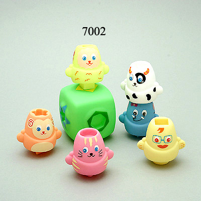 7 Pcs. Animal Stackers