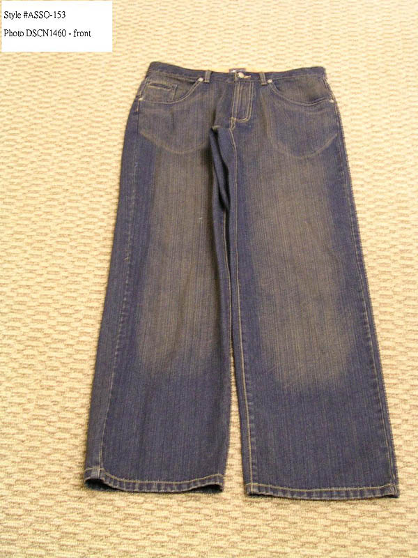 Ladies' 100% Cotton Denim Sandblast Pant