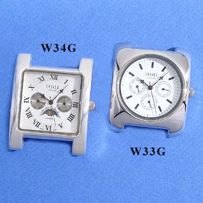 Sterling Silver Multi-Function Watch