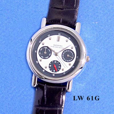 Sterling Silver Multi-Function Watch