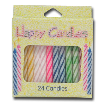 Birthday candle (set /24)