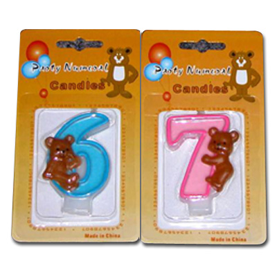 Numeral w/bear