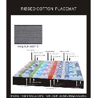 RIBBED COTTON PLACEMAT
