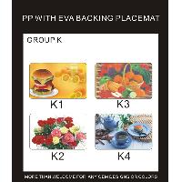 PP WITH EVA BACKING PLACEMAT