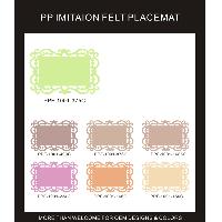 PP IMITATION FELT PLACEMAT