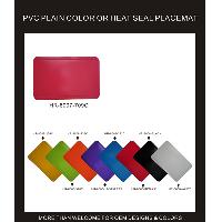 PVC PLAIN COLOR HEAT SEAL PLACEMAT