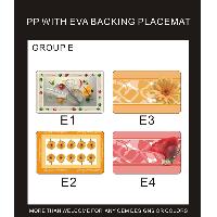 PP WITH EVA BACKING PLACEMAT