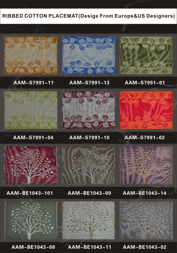 Ribbed Cotton Placemat